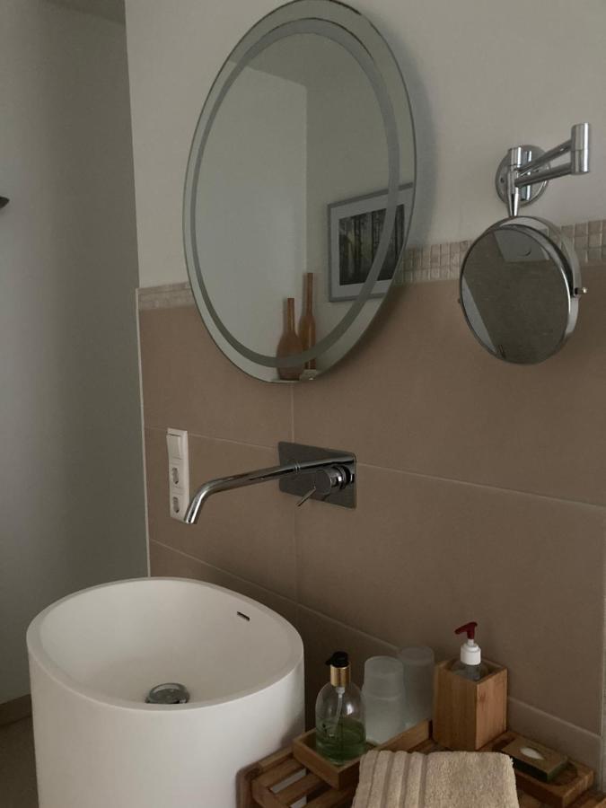 Auszeit Am Haffufer Apartment Wilhelmshof Bagian luar foto